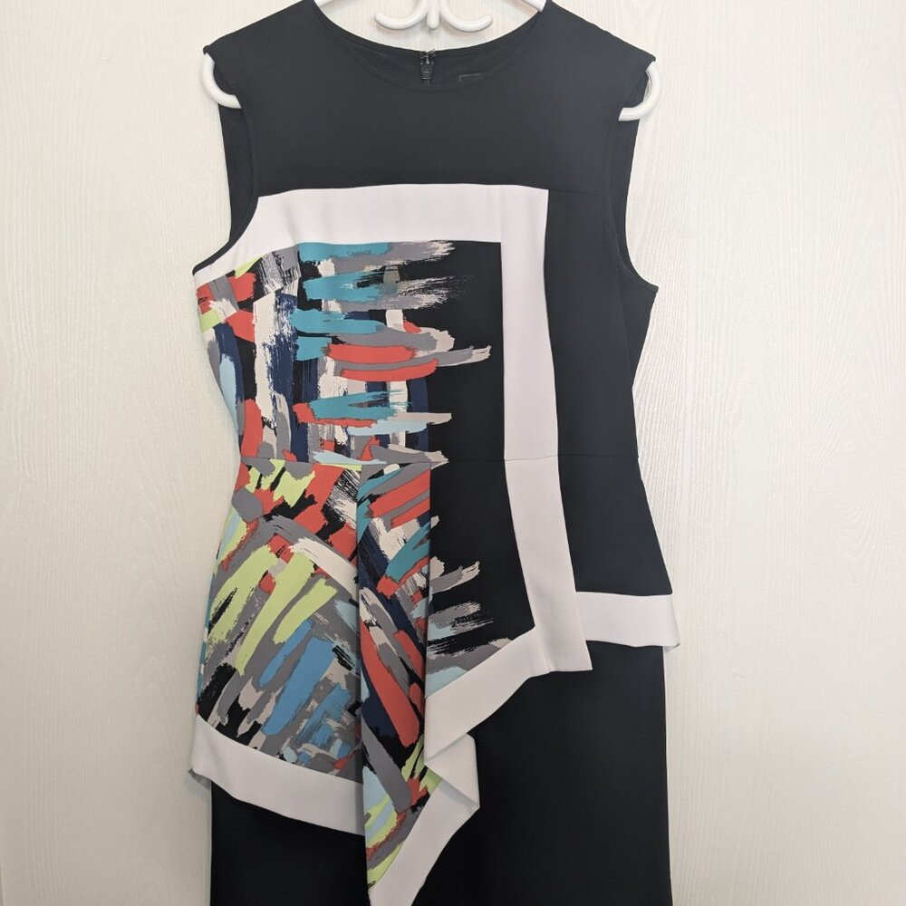 BCBG Printed Summer Dress